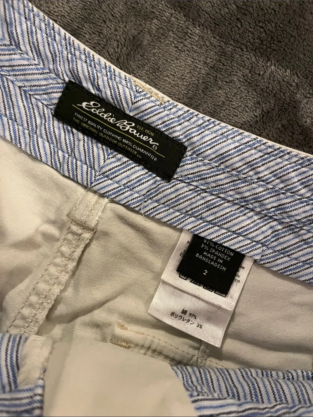 Eddie Bauer Light Cream Women's Casual Shorts